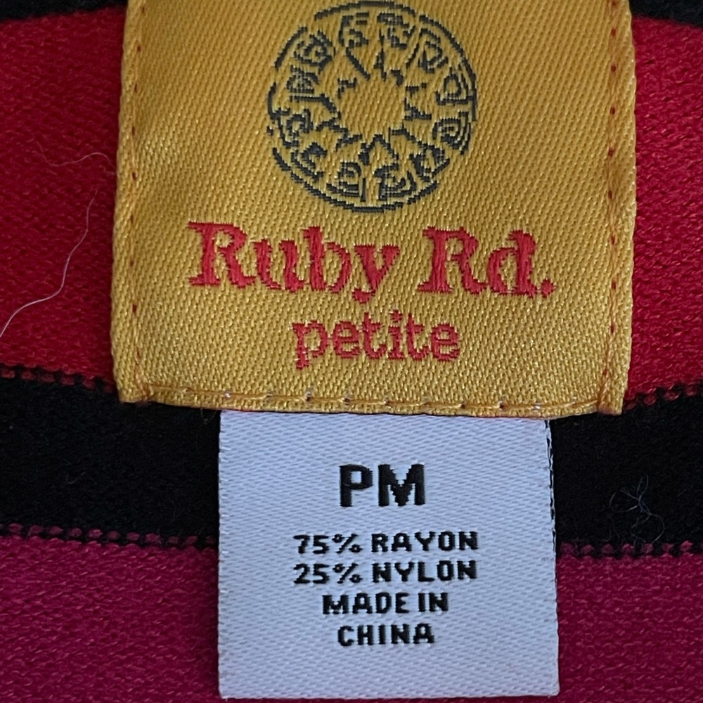 Petite Ruby Rd Pullover Top - image 2